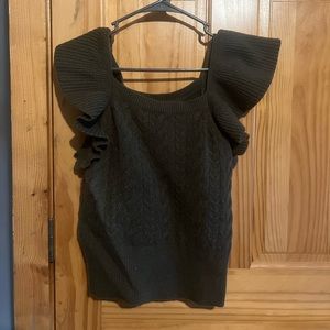 A new day ruffle sleeve top